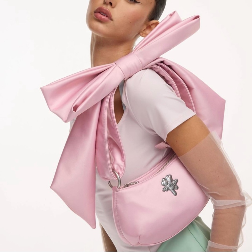 Sandy LIANG x Marc Jacobs Pink Big Bow Coquette shoulder Bag Ballet Balletcore
